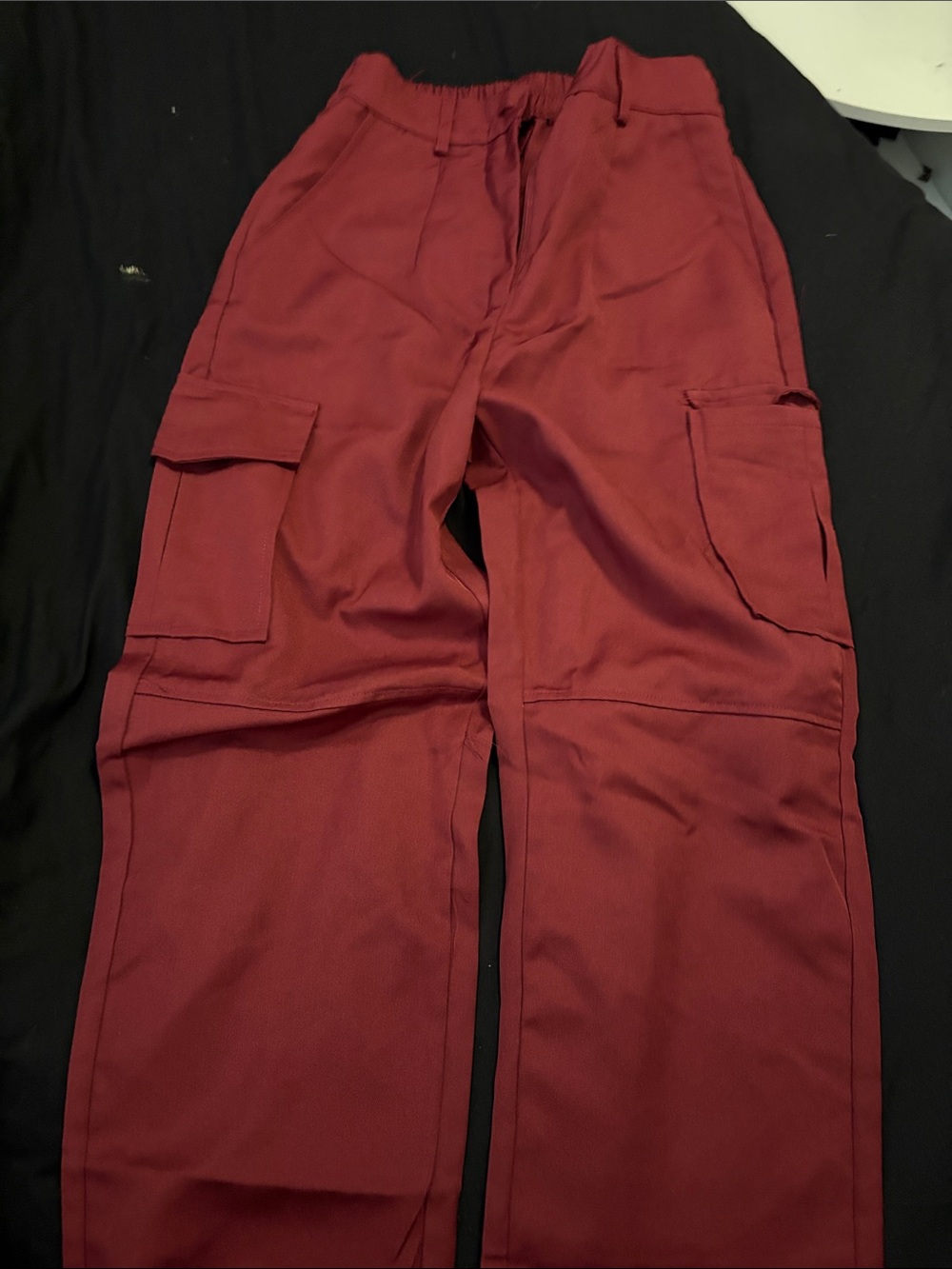 Men's Cargo Pants — Maroon